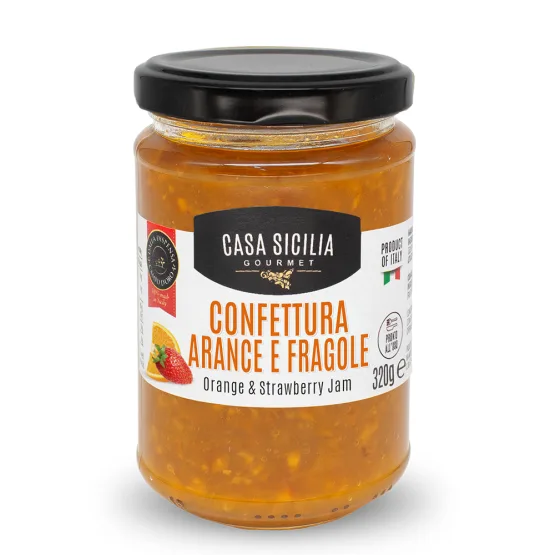 Csg06 Confettura Arance Fragole 320g
