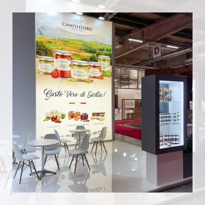 Stand Campo d'Oro al Cibus 2024